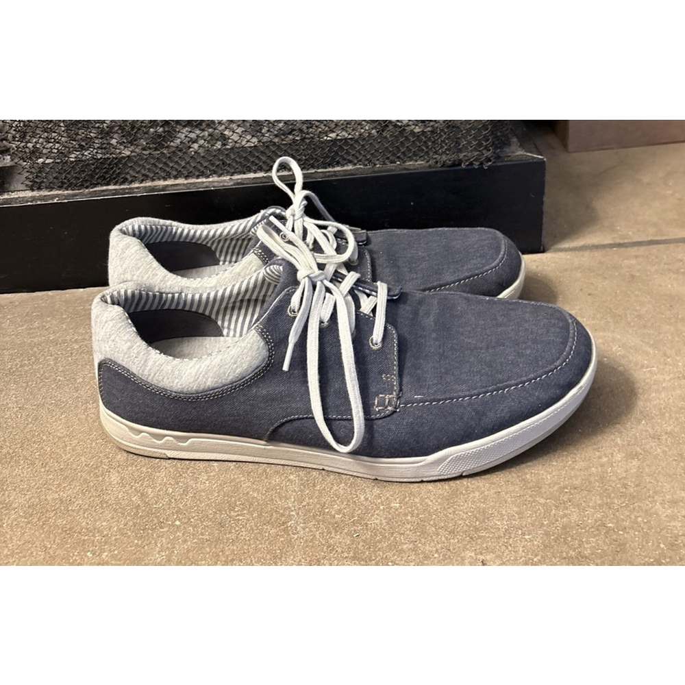 CLARK'S "S STEP" ISLE BLUE GRAY SNEAKERS W/CLOUDSTEPPER INSOLES Men’s Size 13